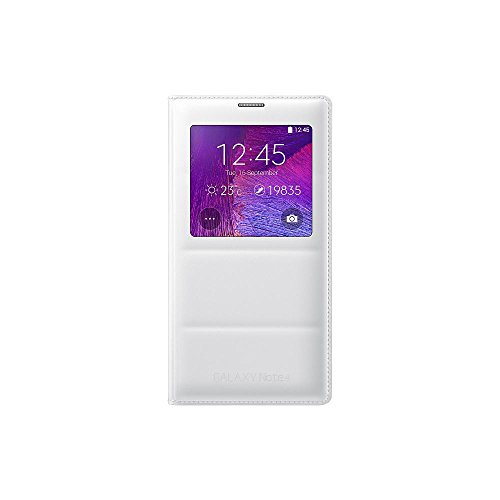 8806086373616 - GENUINE ORIGINAL SAMSUNG S-VIEW FLIP COVER CASE FOR GALAXY N910 NOTE 4 (WHITE)