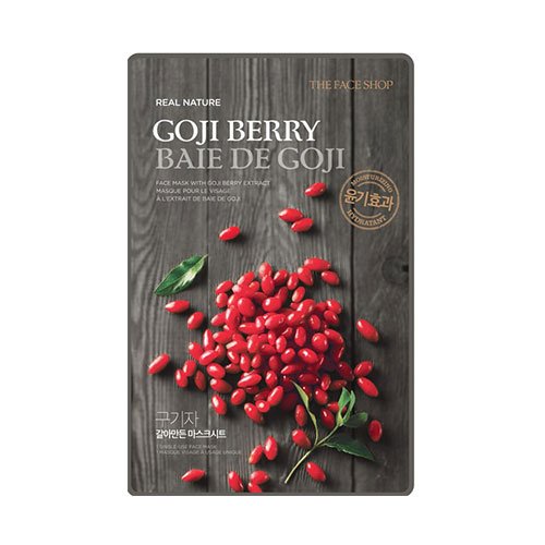 8806182525711 - 2016 NEW THE FACE SHOP REAL NATURE MASK SHEET (GOJI BERRY - 10 SHEETS)