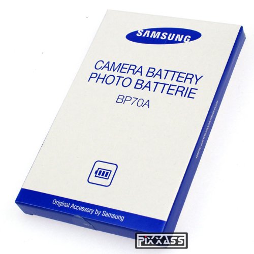 8806386936252 - CAMERA BATTERIES BY SAMSUNG - BP70A BATTERY SPARE AT HAND - HIGH QUALITY LITHIUM-ION BP 70A CAMERA BATTERY GENUINE IS RELIABLE AND FEATURES HIGH STABILITY VERIFIED THROUGH STRICT QUALITY TESTS - GUARANTEE