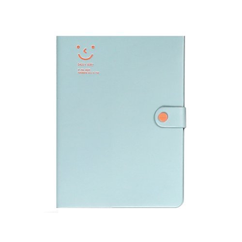 8809295850169 - MONOPOLY GRAND SMILEY UNDATED DIARY PLANNER SCHEDULER DATE NOTE STUDY PLAN (SKY BLUE)