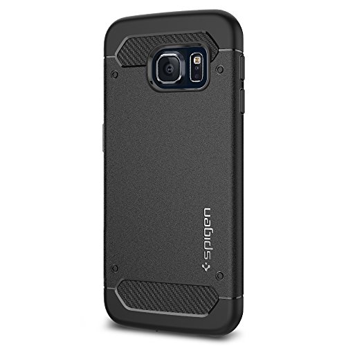 8809404217425 - GALAXY S6 EDGE CASE, SPIGEN® ULTIMATE PROTECTION FROM DROPS AND IMPACTS FOR GALAXY S6 EDGE - BLACK (SGP11414)