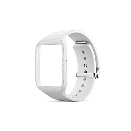 8809465170509 - CHANGEABLE REPLACEMENT BRACELET STRAP BAND FOR SONY SMART WATCH 3 SWR50 (WHITE)