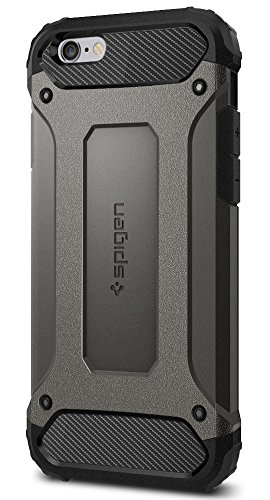 8809466640773 - SPIGEN TOUGH ARMOR TECH IPHONE 6S CASE WITH EXTREME SHOCK AND DROP PROTECTION FOR APPLE IPHONE 6 / 6S - GUNMETAL