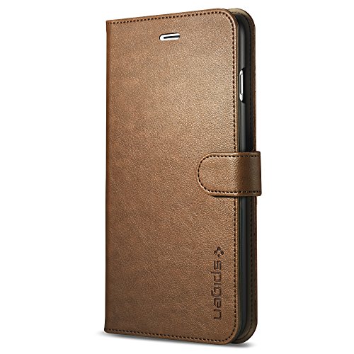 8809466646607 - SPIGEN WALLET S IPHONE 7 PLUS CASE WITH FOLDABLE COVER AND KICKSTAND FEATURE FOR IPHONE 7 PLUS 2016 - BROWN