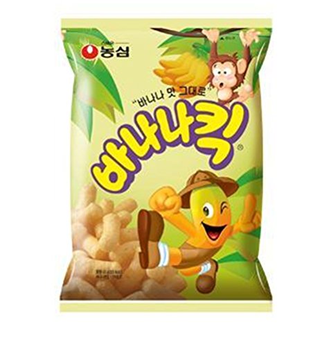 8809483190664 - NONGSHIM BANANA SNACK,75G BAGS (PACK OF 3)CHILDREN NUTRITIOUS SNACKS GIFT PARTY PROMOTION