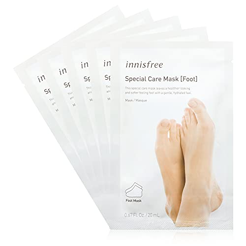 8809707240847 - INNISFREE SPECIAL CARE MASK FOOT SHEET MASKS, 5-PACK, 5 CT.