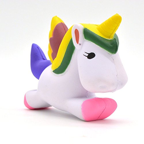 8809751126081 - 12CM UNICORN SQUISHY SLOW RISING CARTOON DOLL SQUEEZE TOY COLLECTIBLES WHOLESALE