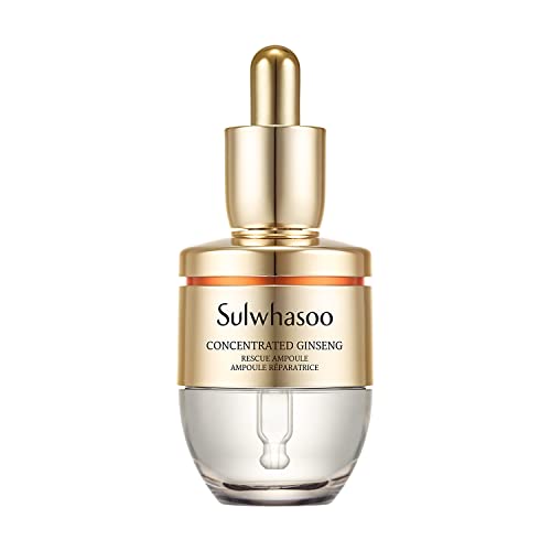 8809803510820 - SULWHASOO CONCENTRATED GINSENG RESCUE AMPOULE: POTENT SERUM TO MOISTURIZE, SOOTHE, AND VISIBLY SOFTEN LINES & WRINKLES, 1.69 FL. OZ.