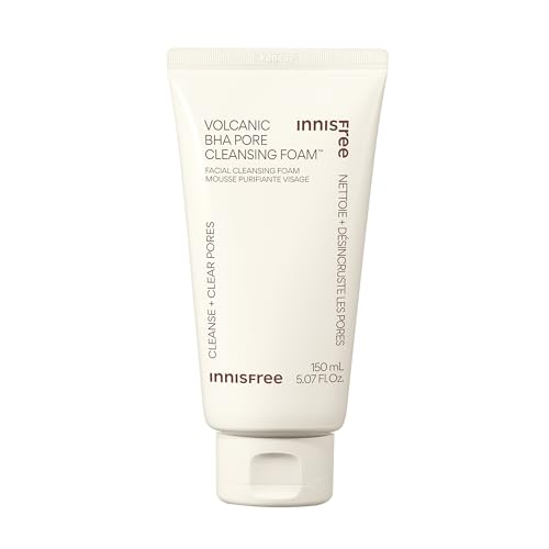 8809843683218 - INNISFREE VOLCANIC BHA PRE CLEANSING FOAM WITH SALICYLIC ACID AND AHA + BHA, SULFATE FREE, EXFOLIATING AND SMOOTHING KOREAN CLEANSING FOAM