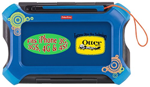 0881314248094 - FISHER-PRICE CREATE & LEARN APPTIVITY CASE (BLUE) - FOR USE WITH IPHONE 3G, 3GS, 4G & 4S