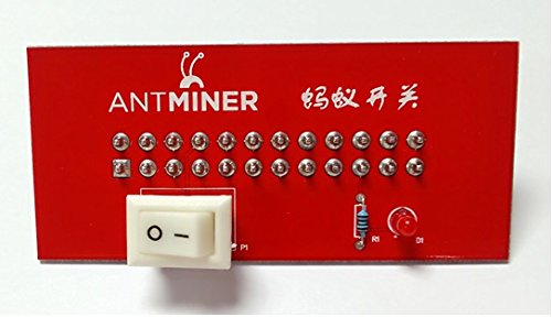 0881314309672 - ANTMINER ATX POWER SUPPLY JUMPER SWITCH W/ LED LIGHT FOR PSU AND BITCOIN MINER