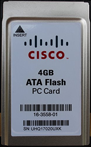 0881314768844 - 4GB ATA FLASH PC CARD;CISCO ORIGINAL; PCMCIA CARD 68PIN; EXTERNAL PCMCIA FLASH MEMORY CARD FOR OLD LAPTOPS, SERVER OPERATING SYSTEM UPGRADE MEDIUM FOR ANY SERVERS WITH PCMCIA SLOTS; MPOWER DIRECT TM