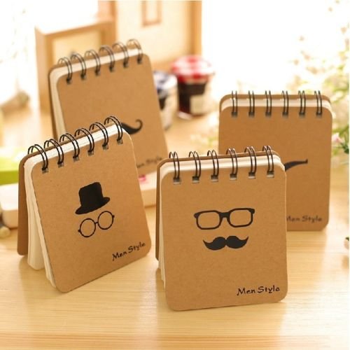 8814141416772 - MEN STYLE 1 PC MINI POCKET DIARY STUDY NOTEBOOK CUTE MEMO PLANNER BLANK PAPERS