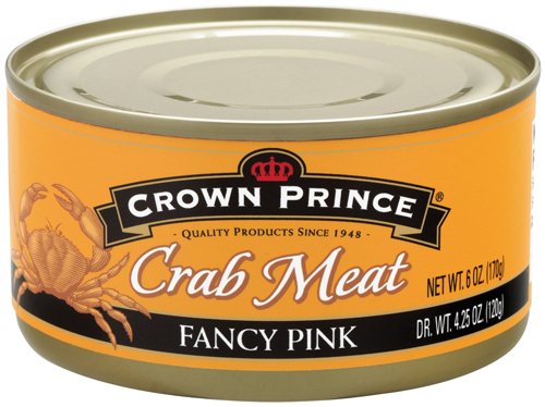 0881426496000 - CROWN PRINCE FANCY PINK CRAB MEAT, 6-OUNCE CANS (PACK OF 12)