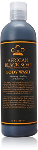 8815645827194 - NUBIAN HERITAGE BODY WASH, AFRICAN BLACK SOAP, 13 FLUID OUNCE