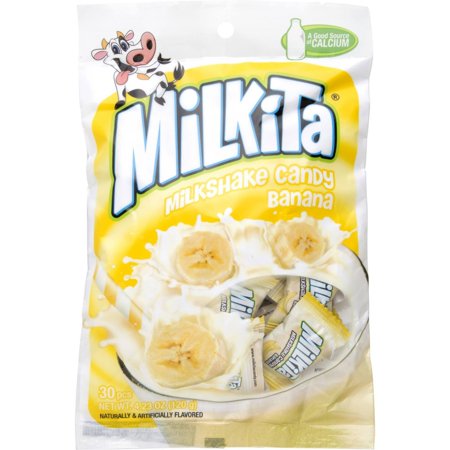 0882095222945 - UNICAN CANDY MILKITA MILKSHAKE CANDY BANANA FLAVOR, 4.23-OUNCE PACKAGES (PACK OF 3)