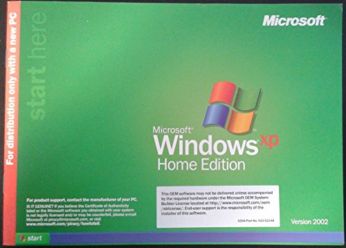 0882224245074 - MICROSOFT WINDOWS XP HOME EDITION OEM