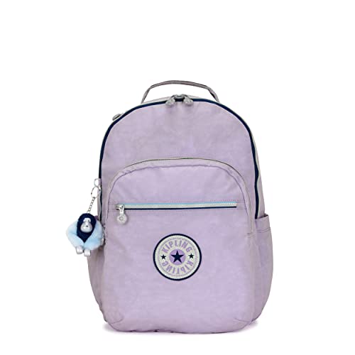 0882256551372 - KIPLING WOMENS SEOUL 15 LAPTOP BACKPACK, DURABLE, ROOMY WITH PADDED SHOULDER STRAPS, SCHOOL BAG, ENDLESS LIL FUN, 13.75 L X 17.25 H X 8D