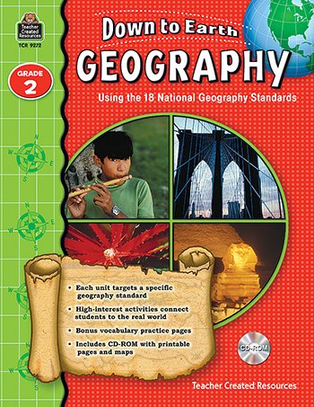 0088231992721 - TCR9272 DOWN TO EARTH GEOGRAPHY GR2 BK WITH CD