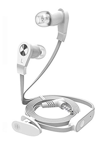 0088234774454 - D & K EXCLUSIVES® EARPHONES HEADPHONES EARBUDS WITH MIC & REMOTE CONTROL FOR IPHONE 6/6S/6 PLUS/6S PLUS/ 5/5C/5S, IPAD/IPOD, ANDROID SMARTPHONE MP3 PLAYERS (WHITE)