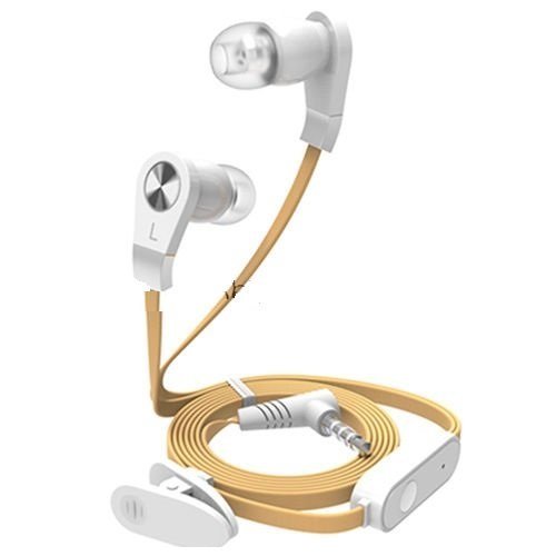 0088234774461 - D & K EXCLUSIVES® EARPHONES HEADPHONES EARBUDS WITH MIC & REMOTE CONTROL FOR IPHONE 6/6S/6 PLUS/6S PLUS/ 5/5C/5S, IPAD/IPOD, ANDROID SMARTPHONE MP3 PLAYERS (GOLD)