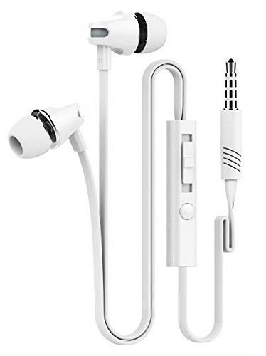 0088234774522 - D & K EXCLUSIVES® EARPHONES HEADPHONES EARBUDS WITH MIC & REMOTE CONTROL FOR IPHONE 6/6S/6 PLUS/6S PLUS/ 5/5C/5S, IPAD/IPOD, ANDROID SMARTPHONE MP3 PLAYERS