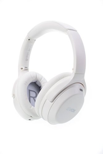 0882360052543 - ZVOX - AV52 ACCUVOICE OVER THE EAR HEADPHONES - WHITE