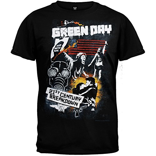 0882512287519 - GREEN DAY - COLLAGE 09 TOUR T-SHIRT