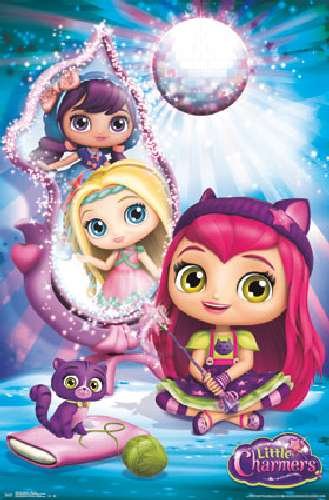 0882663044504 - LITTLE CHARMERS - PARTY CHAT POSTER - 22X34