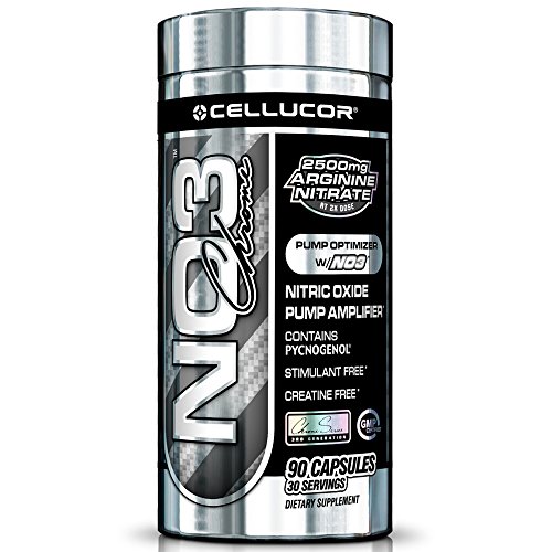 0882792970132 - CELLUCOR NO3 CHROME NITRIC OXIDE SUPPLEMENT, 90 COUNT