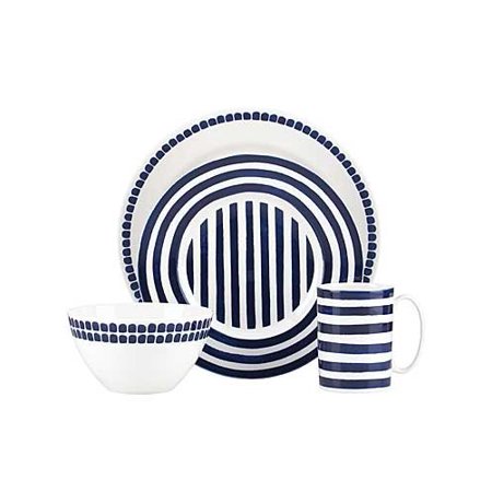 0882864485021 - KATE SPADE NEW YORK CHARLOTTE STREET NORTH 4-PIECE PLACE SETTING