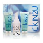 0088300202843 - CK IN2U SET INCLUDES EAU DE TOILETTE SPRAY + HAIR AND BODY WASH + AFTER SHAVE GEL
