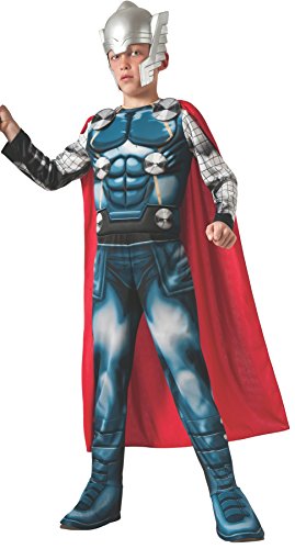 0883028007202 - MARVEL UNIVERSE AVENGERS ASSEMBLE THOR DELUXE COSTUME, SMALL
