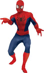 0883028009749 - RUBIE'S MEN'S MARVEL UNIVERSE, THE AMAZING SPIDER-MAN 2ND SKIN COSTUME, MULTICOLOR, X-LARGE