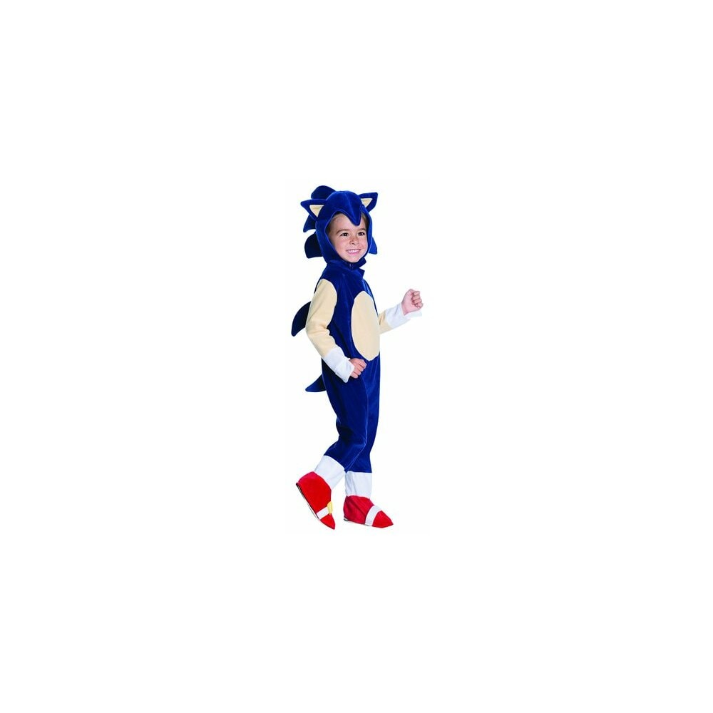 0088302801242 - RUBIES COSTUMES 242618 SONIC TODDLER ROMPER COSTUME, BLUE
