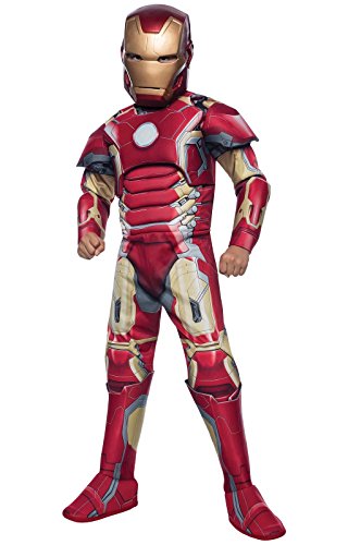 0883028046157 - RUBIE'S COSTUME AVENGERS 2 AGE OF ULTRON DELUXE IRON MAN MARK 43 COSTUME, LARGE