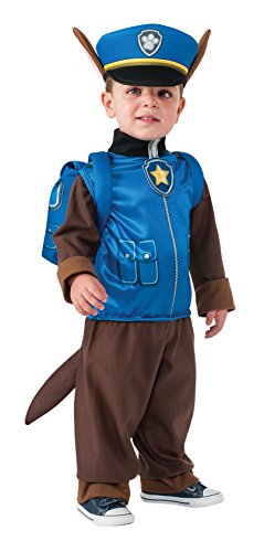 0883028054909 - RUBIE'S COSTUME TODDLER PAW PATROL CHASE CHILD COSTUME, ONE COLOR, 1-2 YEARS
