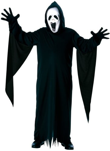 0883028102150 - HOWLING GHOST CHILDREN'S COSTUME WITH MASK, ROBE AND GLOVES, SMALL