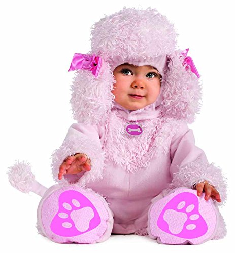 0883028152544 - RUBIE'S COSTUME CUDDLY JUNGLE PINK POODLES OF FUN ROMPER COSTUME, PINK, 6-12 MONTHS