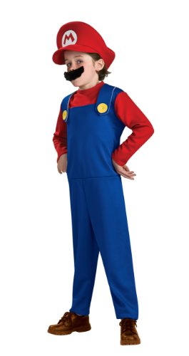 0883028365333 - SUPER MARIO BROTHERS TODDLER COSTUME, MARIO, TODDLER (US SIZE 2-4)