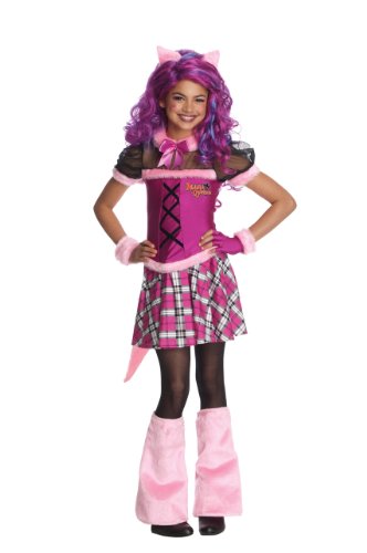 0883028458073 - RUBIE'S DRAMA QUEENS CHILD WILD THANG COSTUME - LARGE