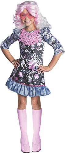 0883028491377 - RUBIES MONSTER HIGH FRIGHTS CAMERA ACTION VIPERINE GORGON COSTUME, CHILD LARGE