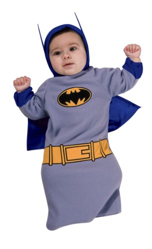 0883028510917 - BATMAN THE BRAVE AND THE BOLD BABY BUNTING, BATMAN PRINT, 0-9 MONTHS COSTUME
