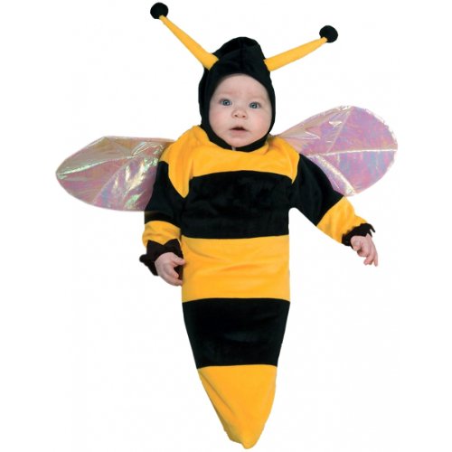 0883028538805 - DELUXE BABY BUNTING, BUMBLE BEE COSTUME, 1 TO 9 MONTHS