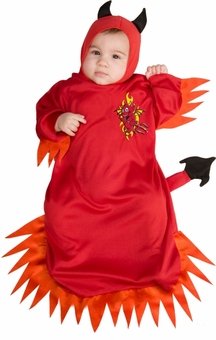 0883028585014 - THE LITTLE DEVIL BABY BUNTING COSTUME