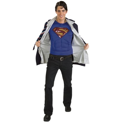 0883028811403 - DC COMICS CLARK KENT SUPERMAN ADULT COSTUME