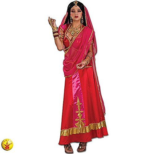 0883028919109 - RUBIE'S COSTUME BOLLYWOOD BEAUTY COSTUME, RED/PINK/GOLD, STANDARD
