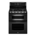 0883049199528 - MAYTAG GEMINI MGT8775XB GAS RANGE - FREESTANDING - 30 WIDE - 2 OVEN(S) - 5 COOKING ELEMENTS - BLACK