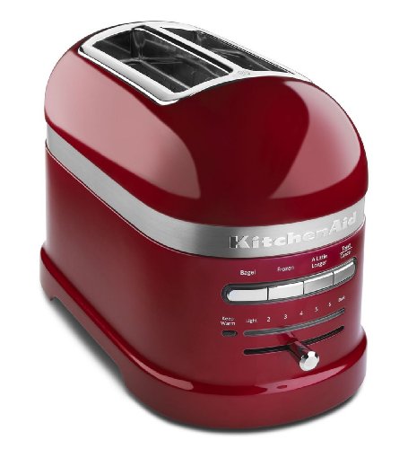 0883049255071 - KITCHENAID KMT2203CA TOASTER - CANDY APPLE RED PRO LINE TOASTER