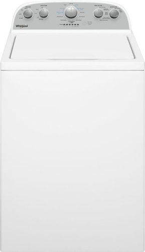 0883049474311 - WHIRLPOOL - 3.8 CU. FT. HIGH EFFICIENCY TOP LOAD WASHER WITH 360 WASH AGITATOR - WHITE